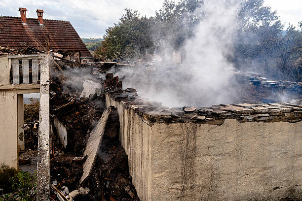 Professional Soot Cleanup technician working in Jackson, WI